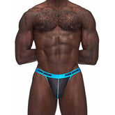 Male Power Casanova Uplift (Black) – Micro Thong Underwear Black Large Extra Large Mens Thongs